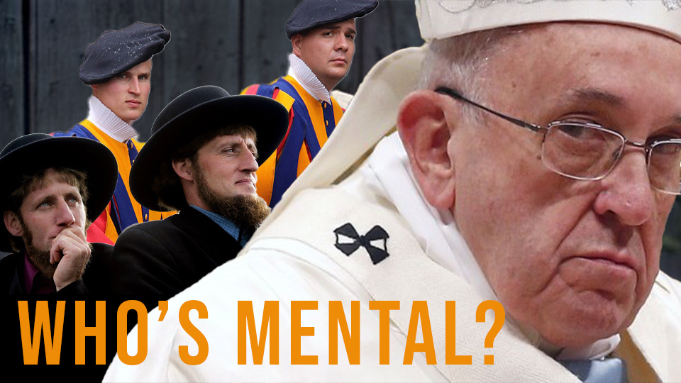 POPE ATTACKS CATHOLIC PRIESTS (Who's Next, the Amish? Swiss Guards?)